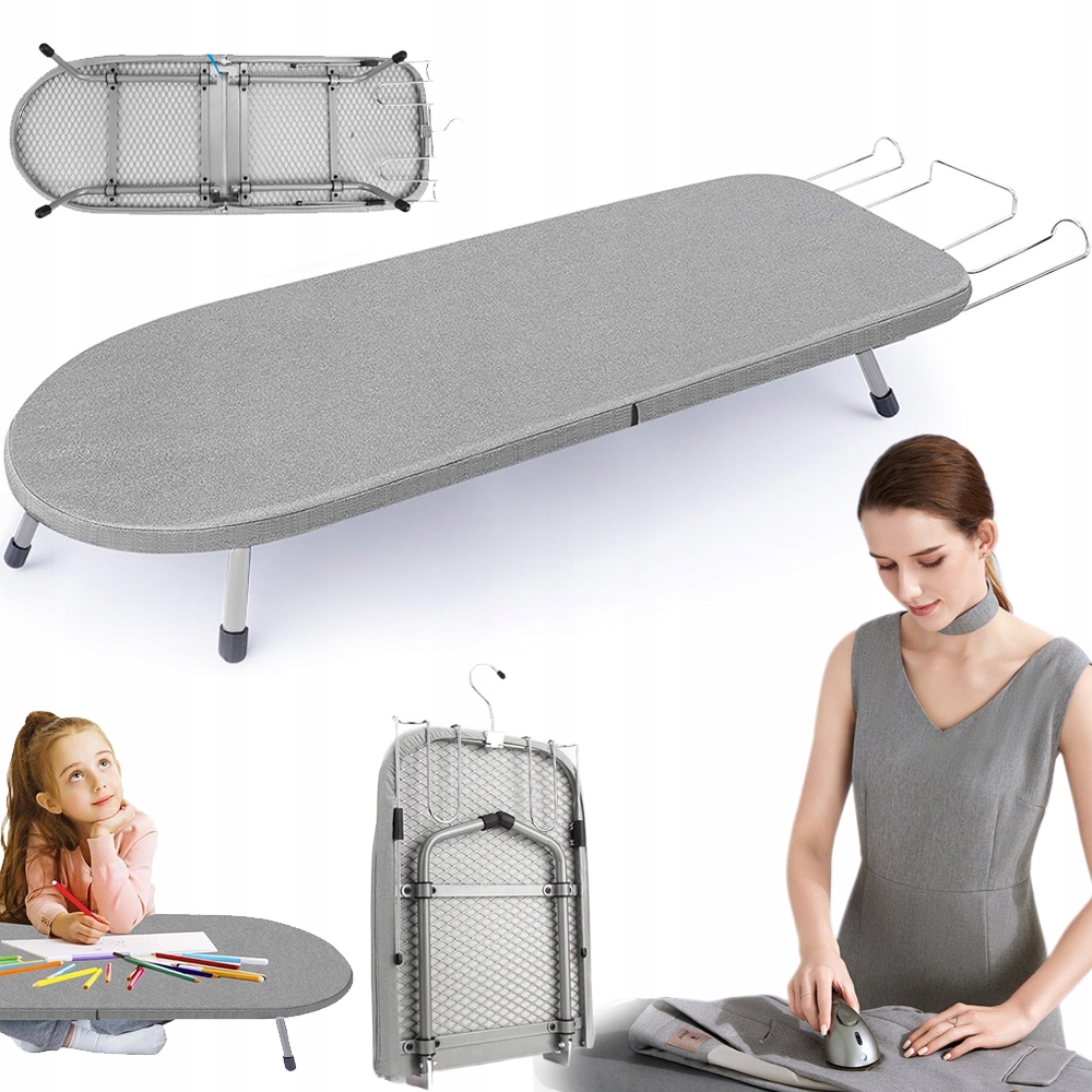 Levně Žehlicí Prkno Na Stole K Zavěšení Do Skříně, Skládací Pouzdro