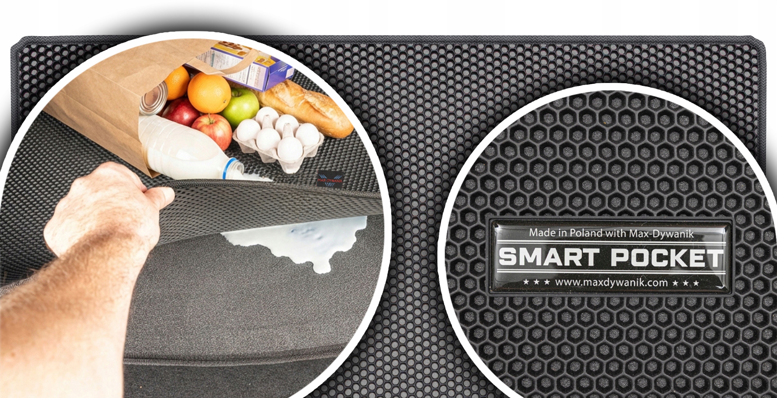 Seat Mii Hatchback 2011-2019 Vložka do zavazadlového prostoru Eva Smart Pocket