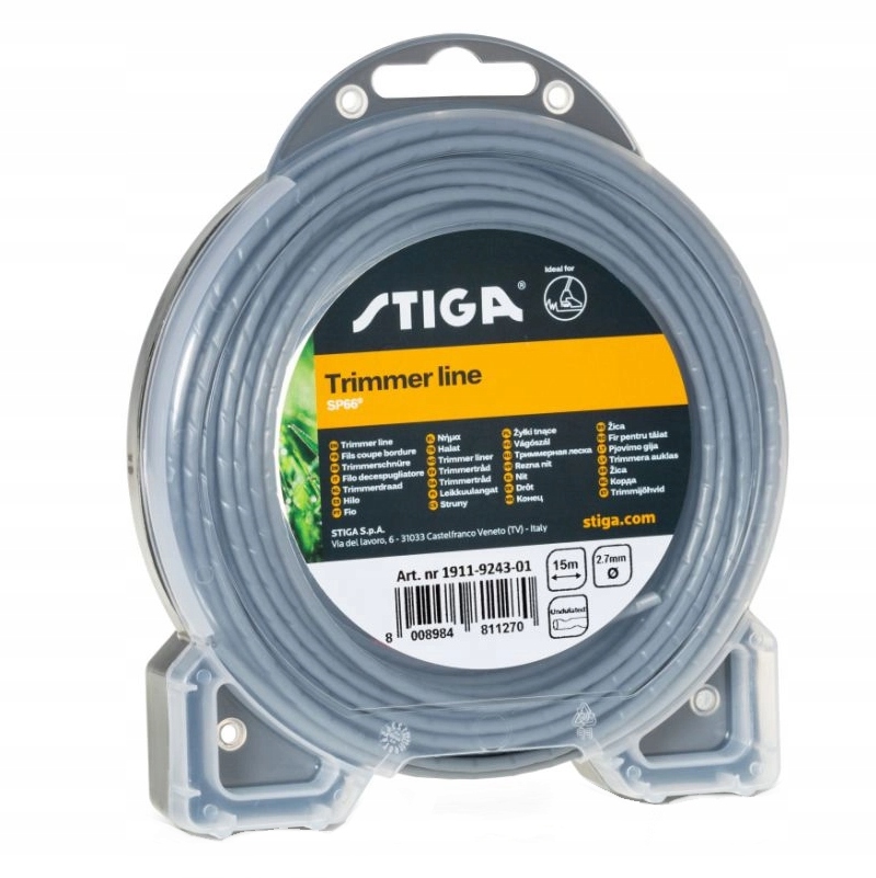 

Żyłka Stiga Karbowana SP66 2,7MM 15M Blister Orygi