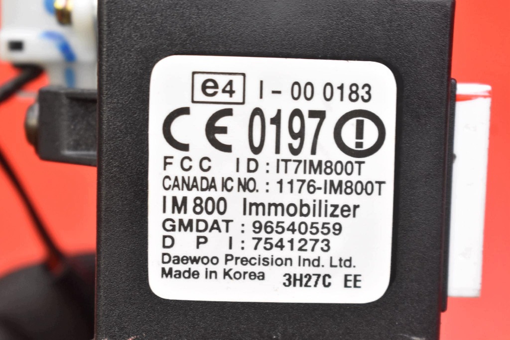 ignition key IT7IM800T DAEWOO KALOS 1 and 1.4 16V 94 KM 02-20