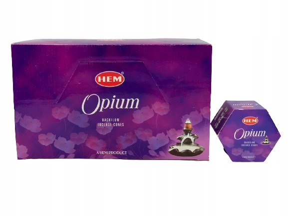 

Indyjskie kadzidełka backflow Opium, Hem