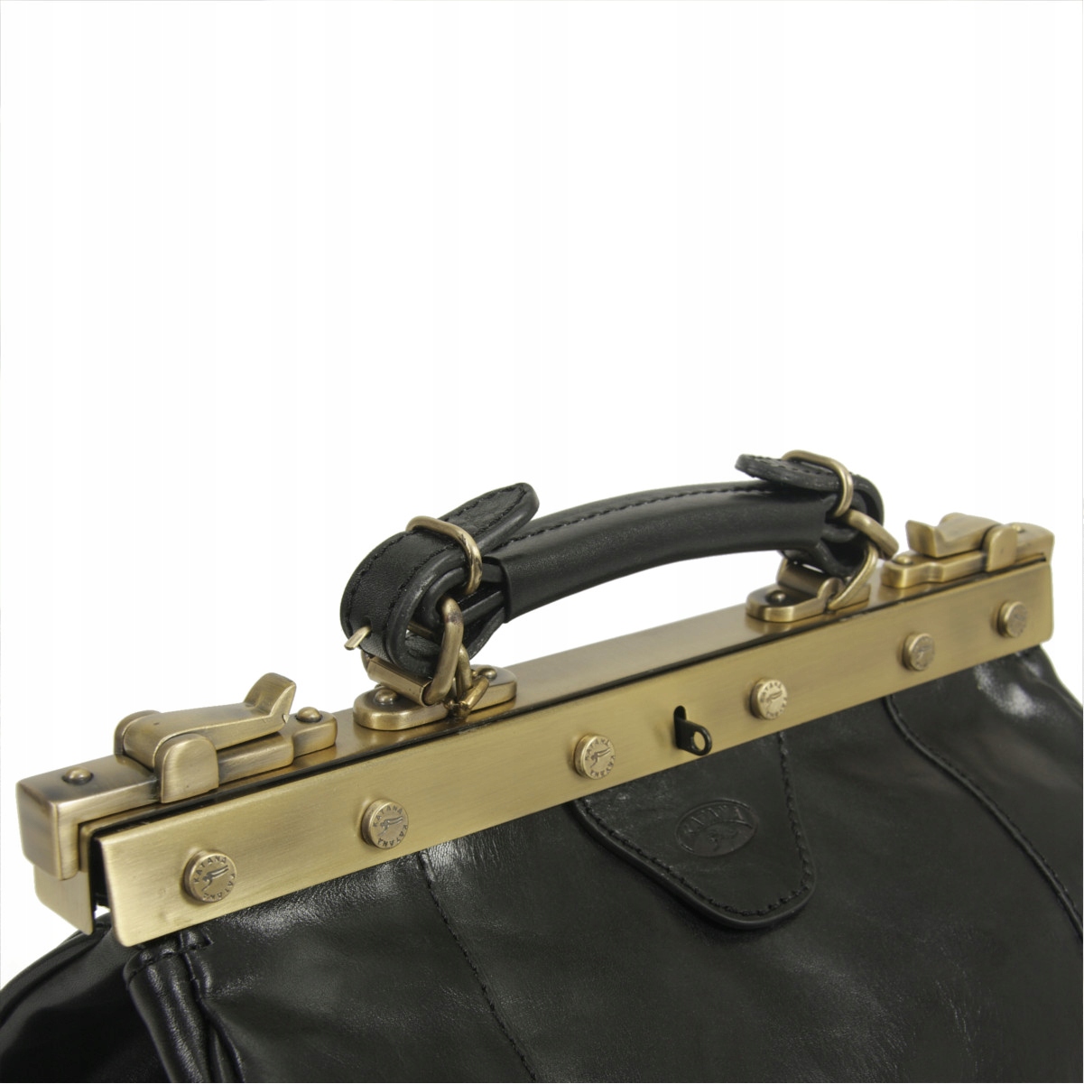 KUFEREK LEKARSKI PRESTIŻOWA TORBA SKÓRZANA KOLORY Kolor okuć złoty