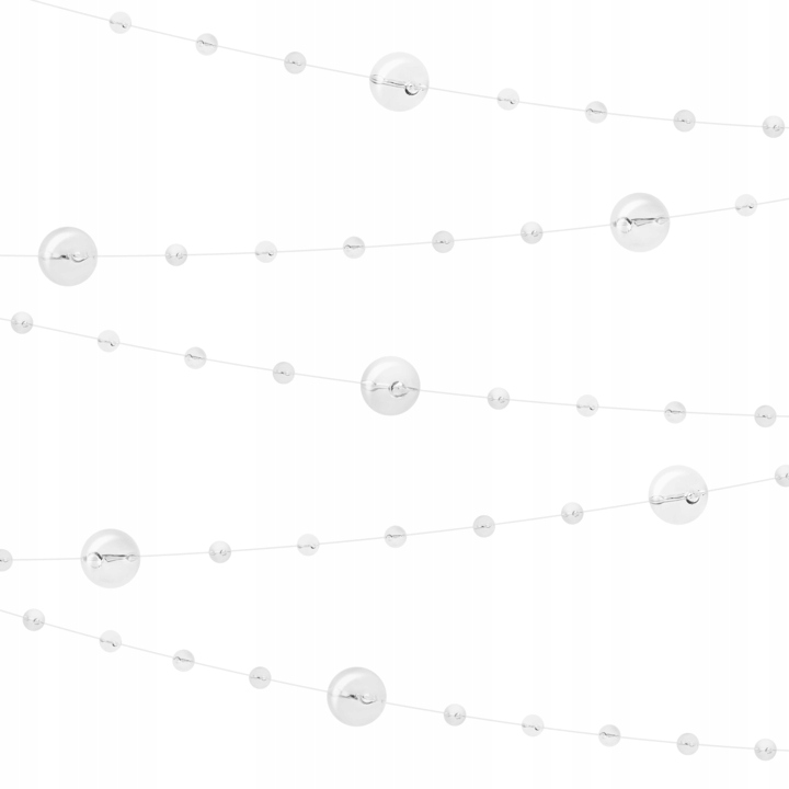 GIRLANDA PEREŁKI kulki ŁAŃCUCH NA CHOINKĘ 6,5M