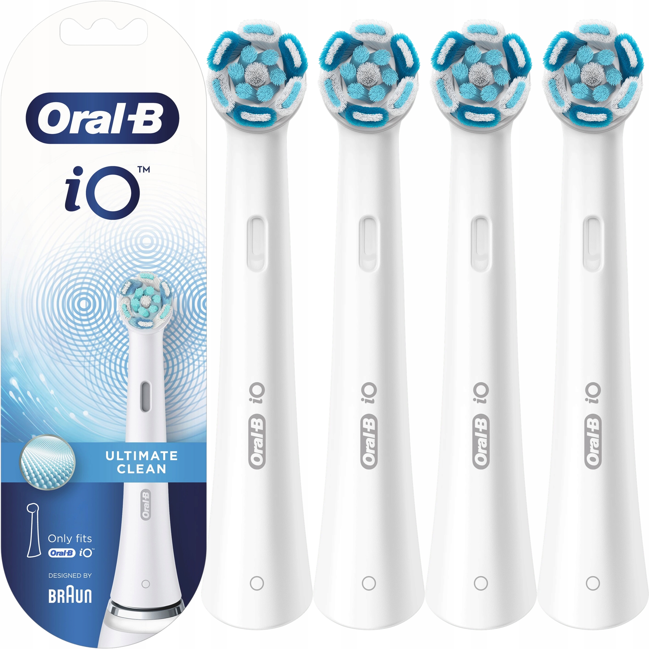 

Oryginalne Końcówki Oral-B iO Ultimate Clean 4 szt