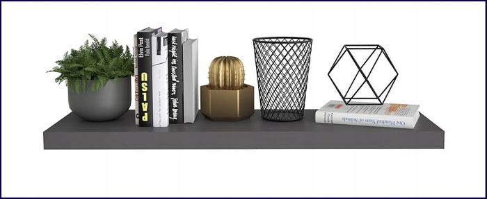 PÓŁKA NA KSIĄŻKI NAD BIURKO NOWOCZESNA 16 KOLORÓW Kolekcja Elior