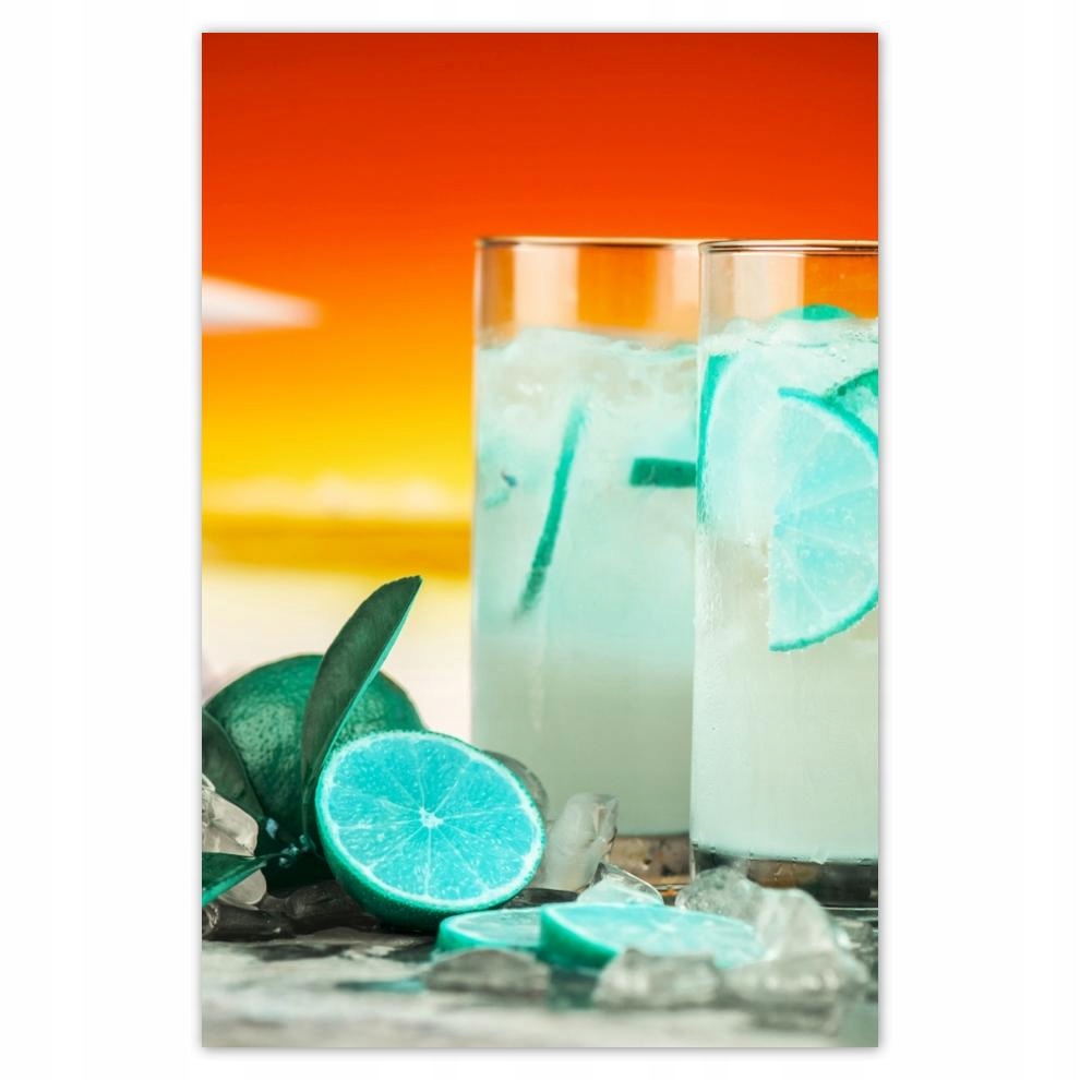 

Plakaty 40x60 Drink z wódką na plaży
