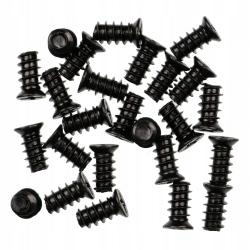 ŚRUBA WKRĘT CZARNA DO WENTYLATORÓW - 10SZT