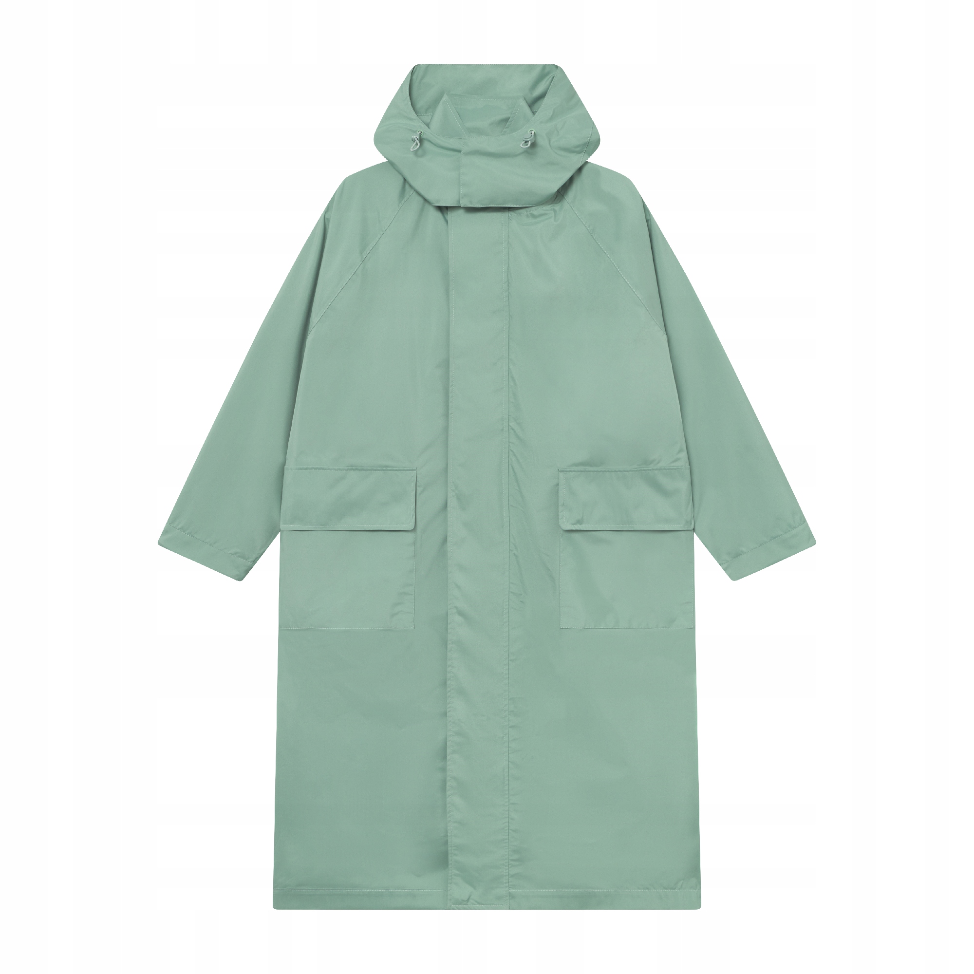 Dámská Nepromokavá Bunda Kubota Oversize Zelená S Kapucí L/XL