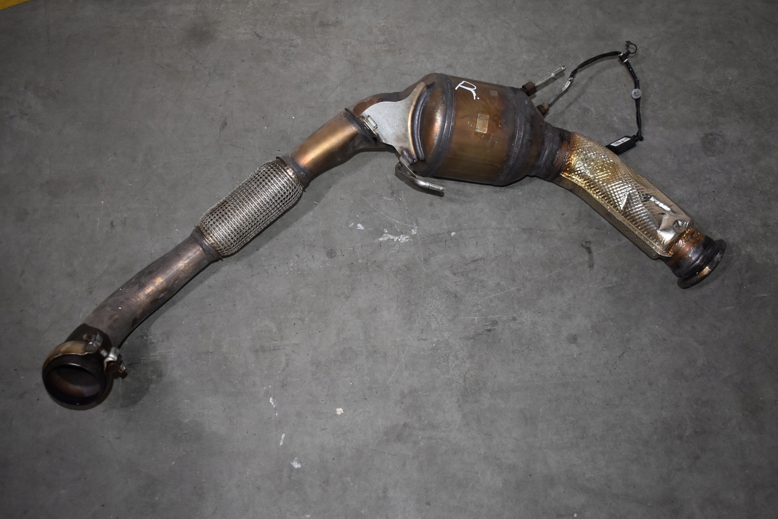 IDEALNY catalyst filter CZASTEK STALYCH right PORSCHE PANAMERA 971 1