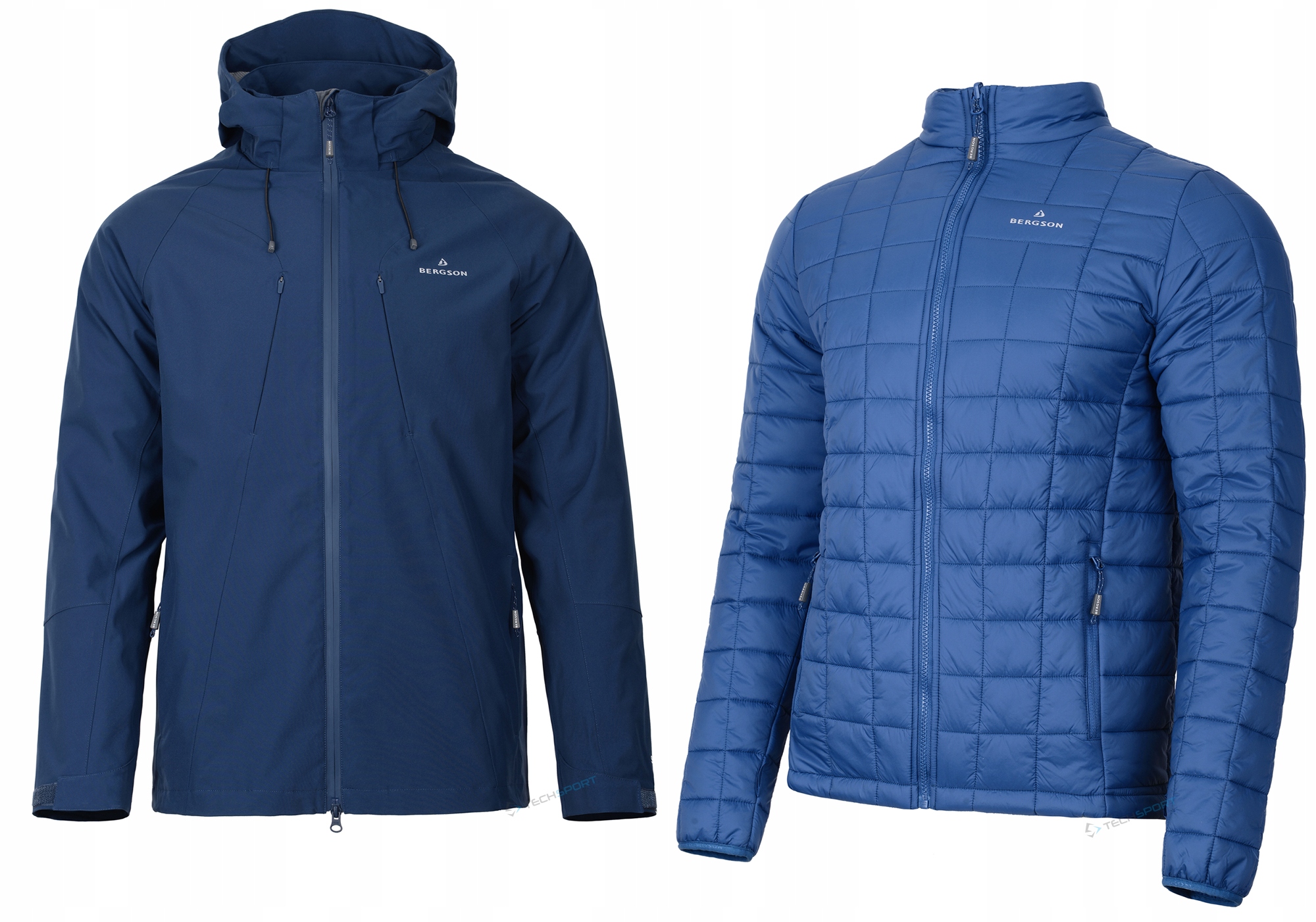 Pánská Zimní Bunda 3V1 Bergson Everfolk XXXL Supra-tex 10.000