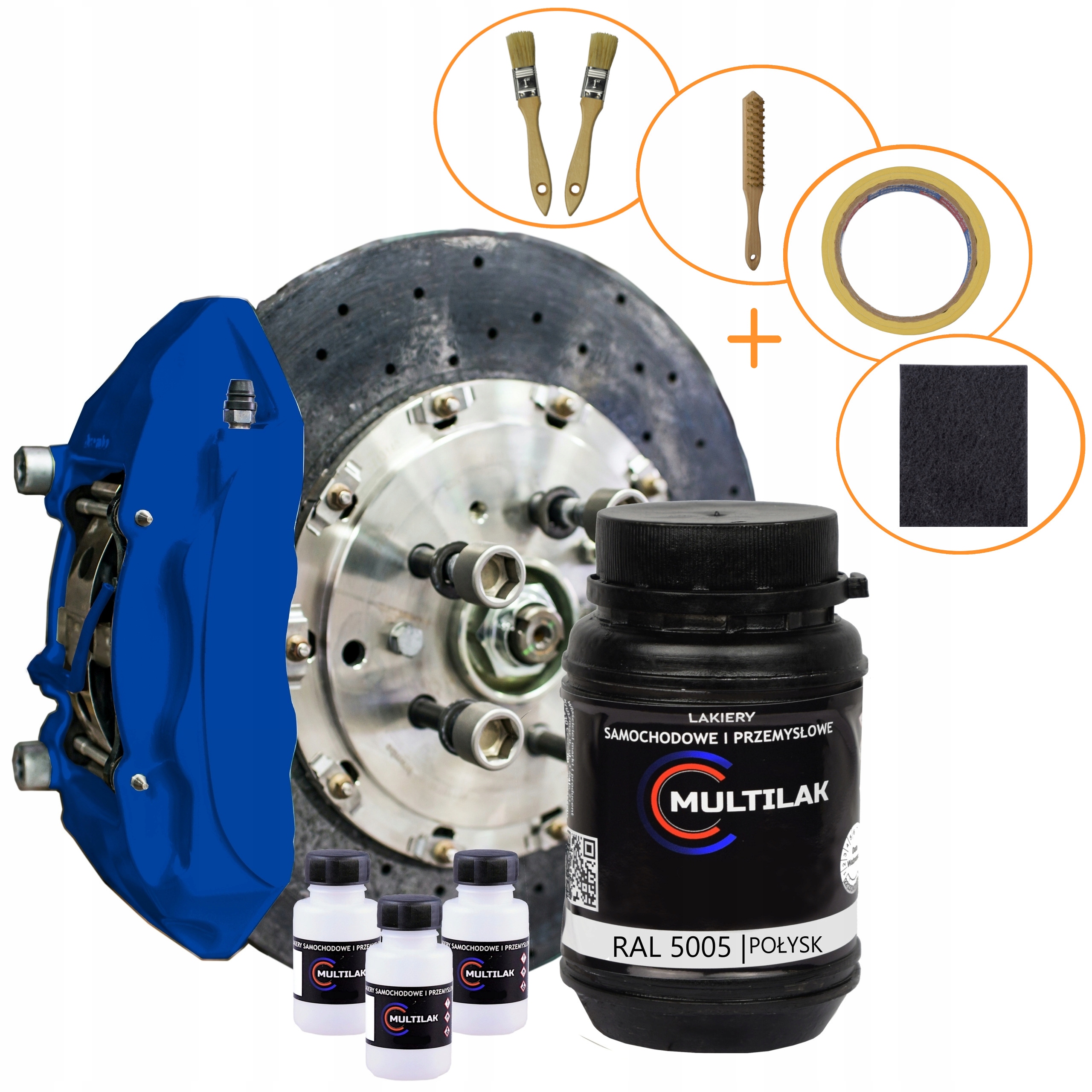 

Lakier do zacisków hamulcowych XXL Ral 5005 Połysk