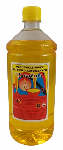 

Olej Parafinowy 1 L. do świec) Liturgiczny żółty