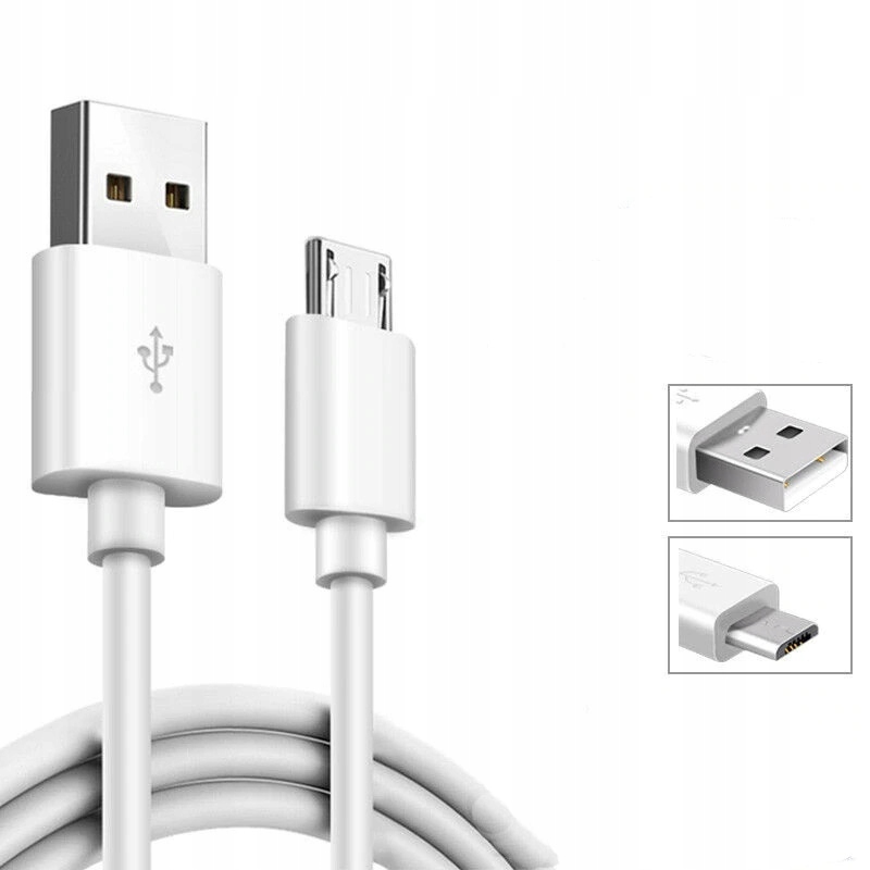 Kabel mikro USB micro USB SAMSUNG XIAOMI HUAWEI 1M Długość przewodu 1 m