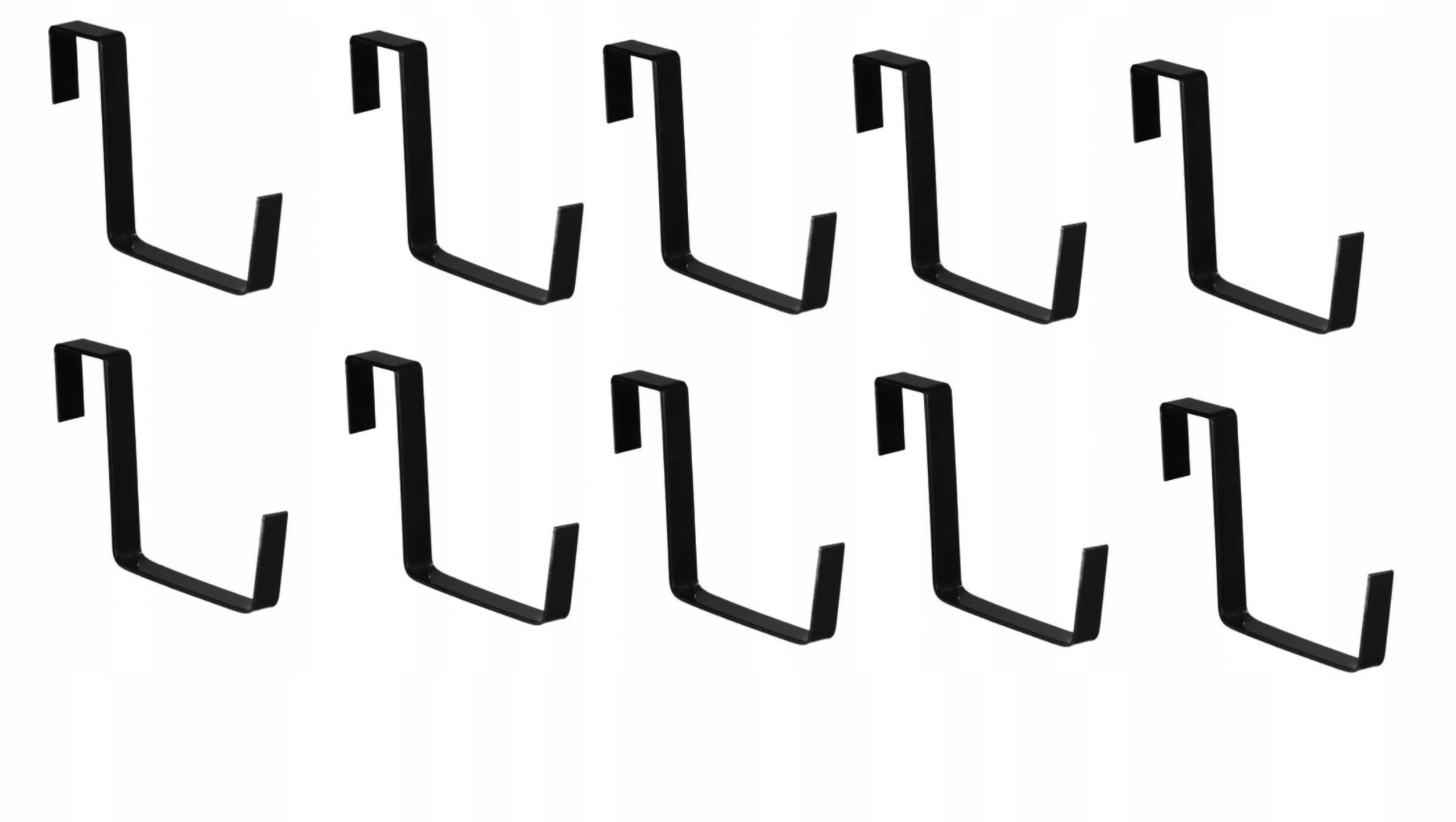 Držák na květináč terasa 10 ks 34A Černý