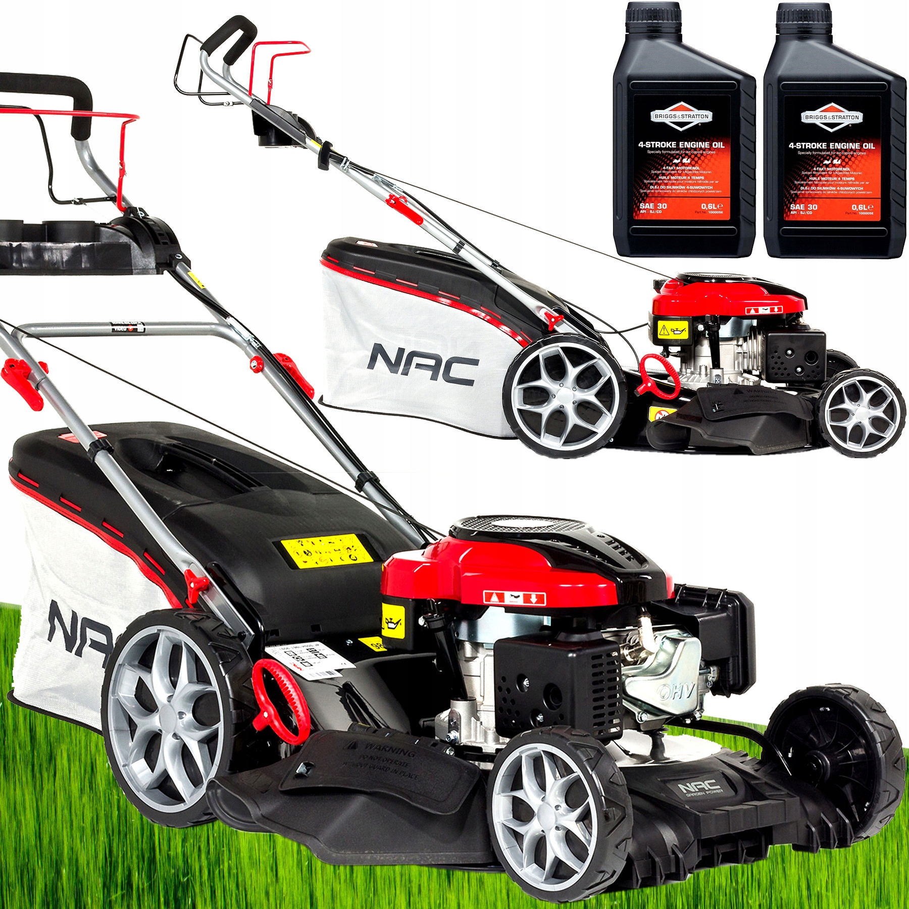 Kosiarka Spalinowa Nac LS56-196L-HSDS-JR 56cm Loncin 4,35KM Żeliwna tuleja