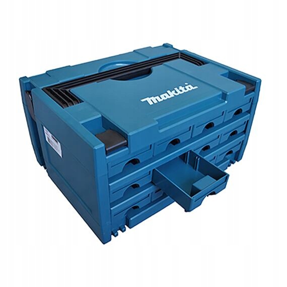 Makita P-84327 walizka Makpac z przegródkami 3 rzędy po cztery przegródki
