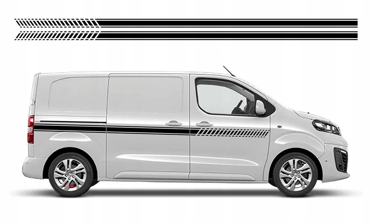 Samolepka Pásek Na Bok Auta Pásky 350X9cm 2ks