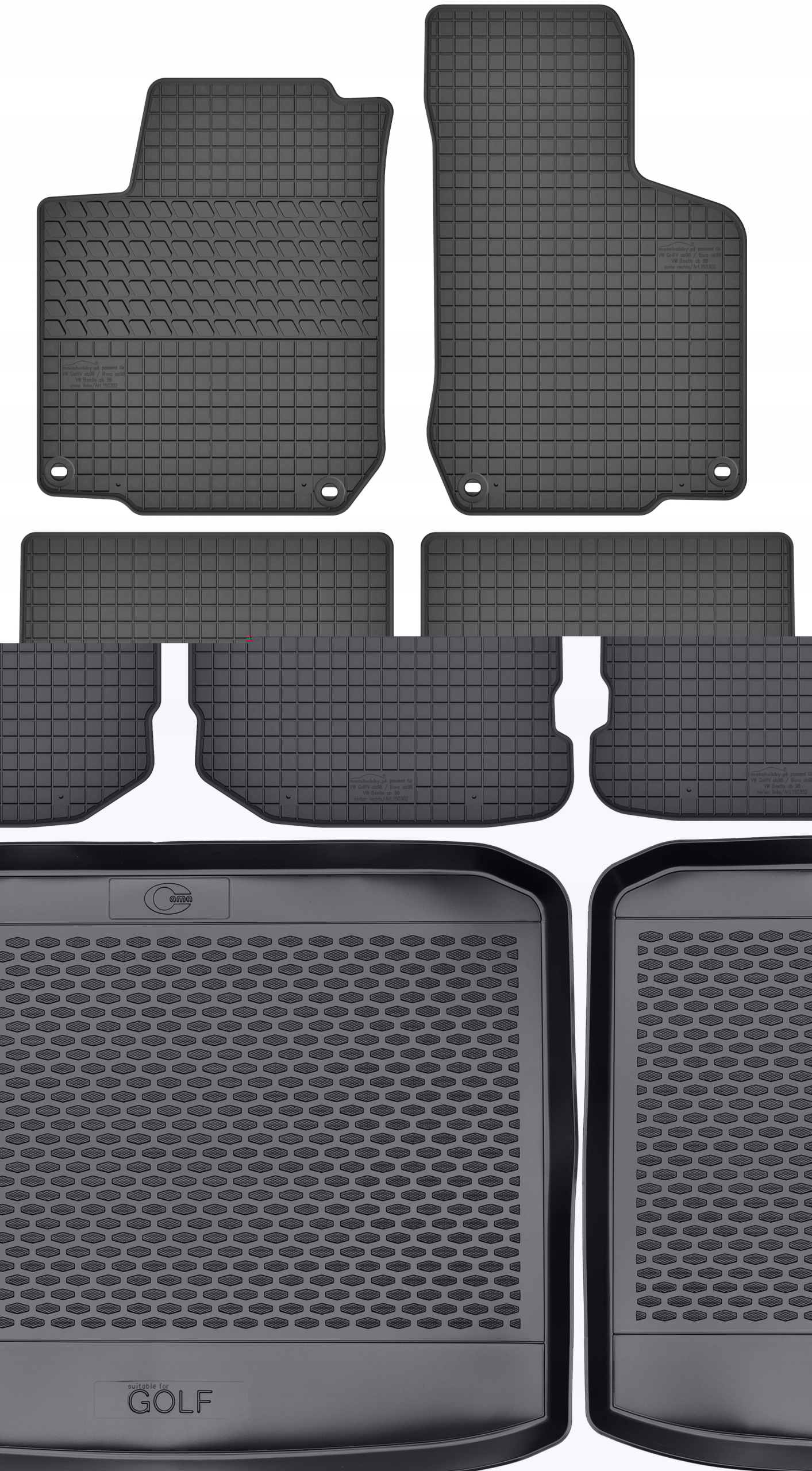 

Volkswagen Golf IV Hb 1997-2006 Dywaniki + mata