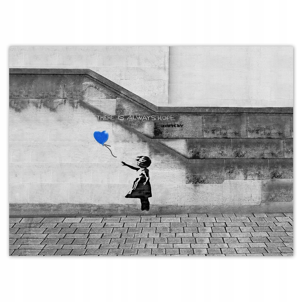 

Plakaty 135x100 Banksy Dziewczynka z balonikiem