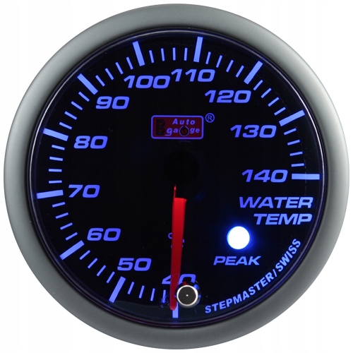 Indikátor teploty vody Auto Gauge Sm Peak Modrá modrá a senzor