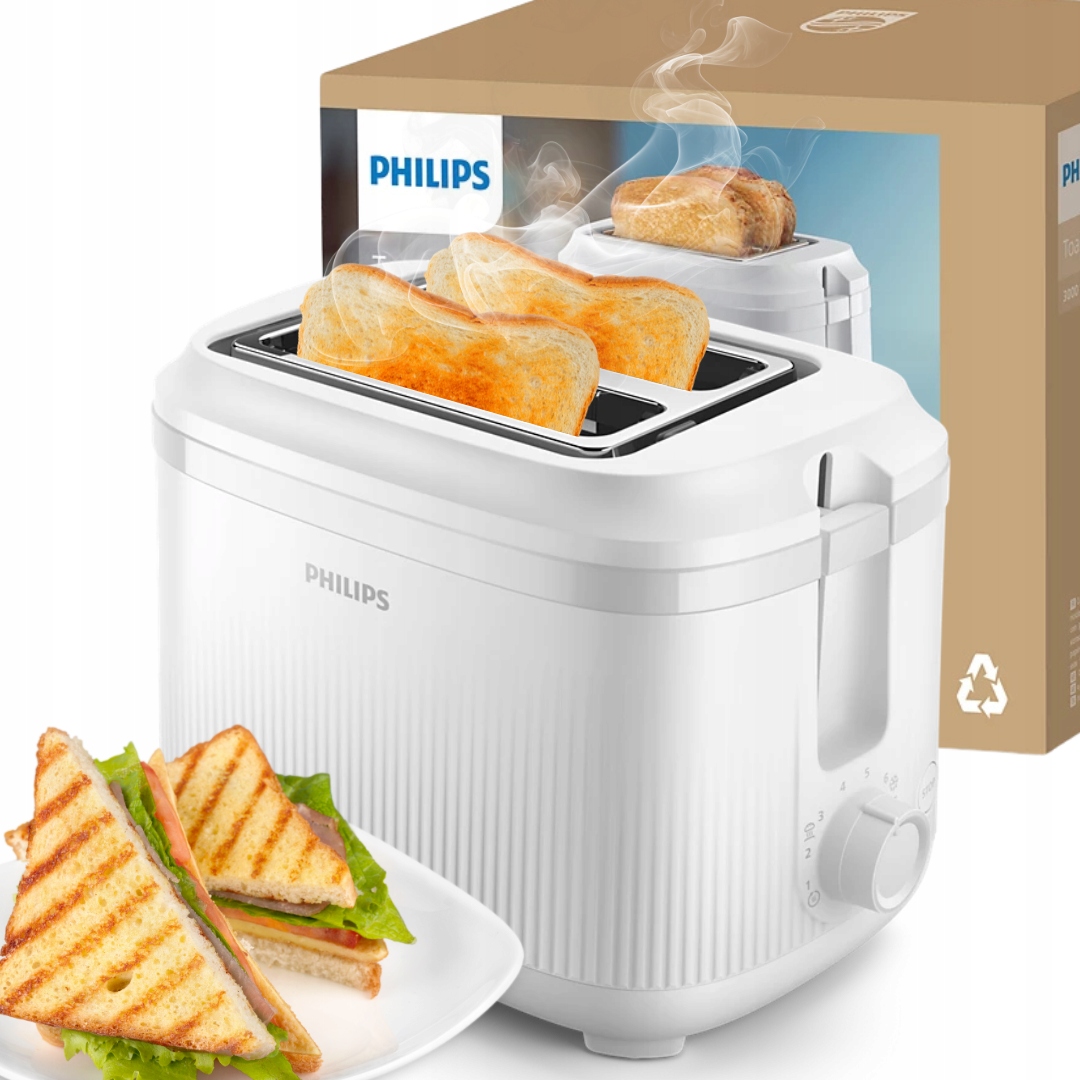 Toster Philips HD2511/00 900W 8 Ustawień Ruszt Do Bułek