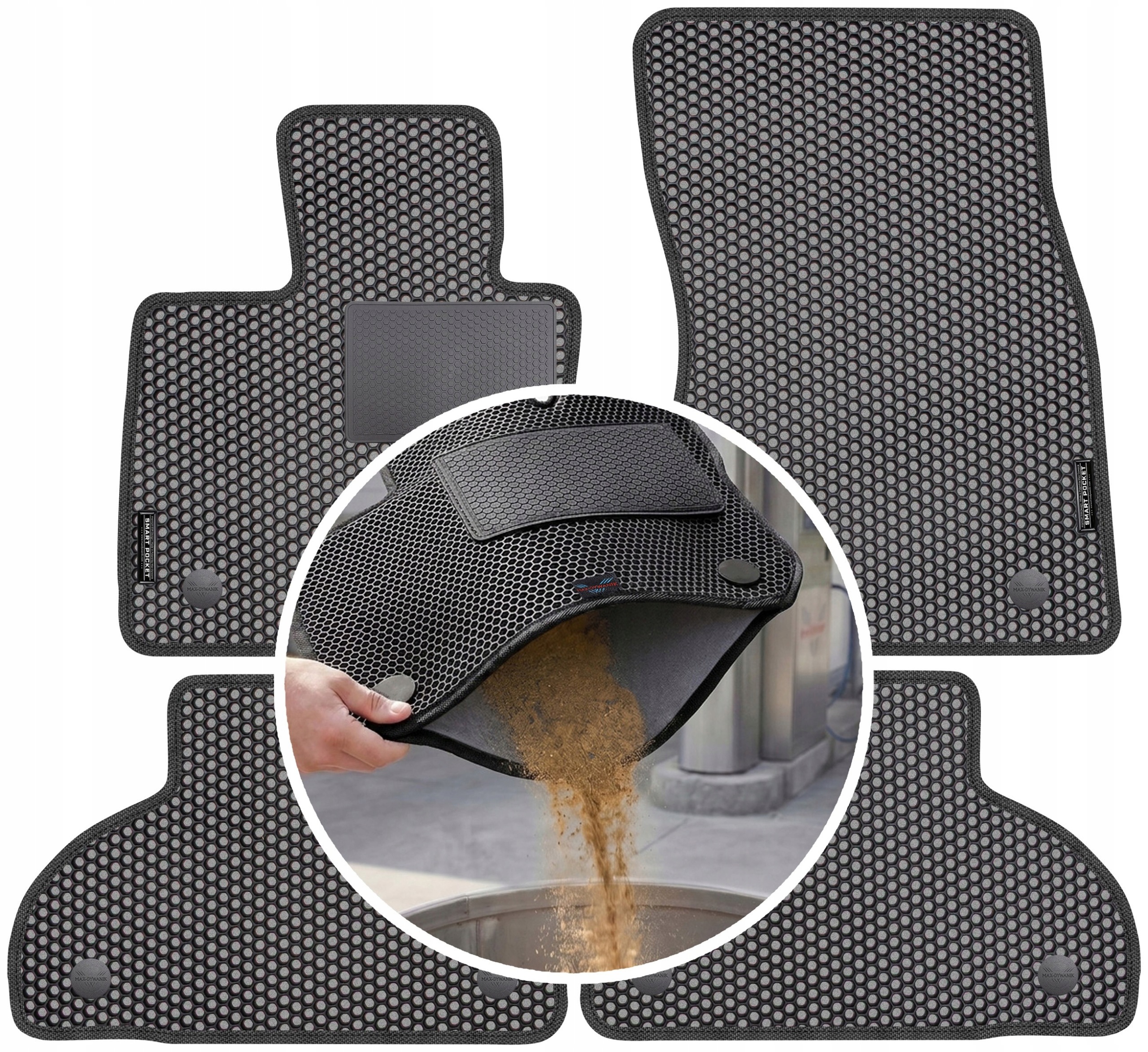 Bmw X6 F16 2014-2019 Koberce Eva Smart Pocket