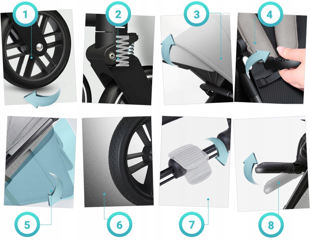 WÓZEK 2W1 BEXA IDEAL 2.0 LE101 I ADAPTERY CYBEX MC Model Ideal 2.0 Limited Edition