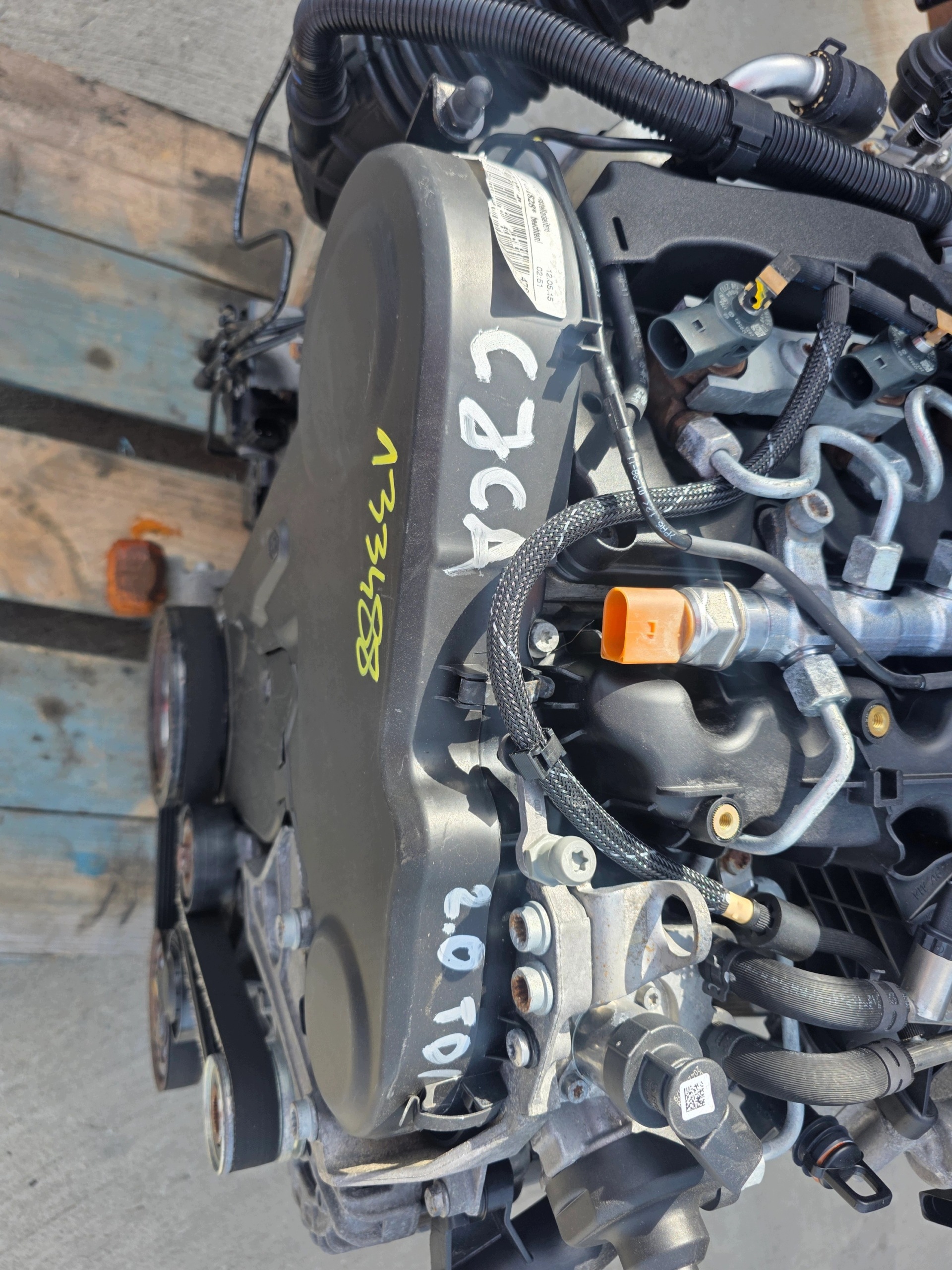 engine complete AUDI A5 8T A4 B8 Q5 SEAT 2.0 TDI CJC CJCA 133488KM !!!