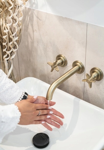 DEANTE KLIK KLAK KOREK SPUSTOWY CZARNY BEZ PRZELEWU MOSIĄDZ EAN (GTIN) 5908212069295