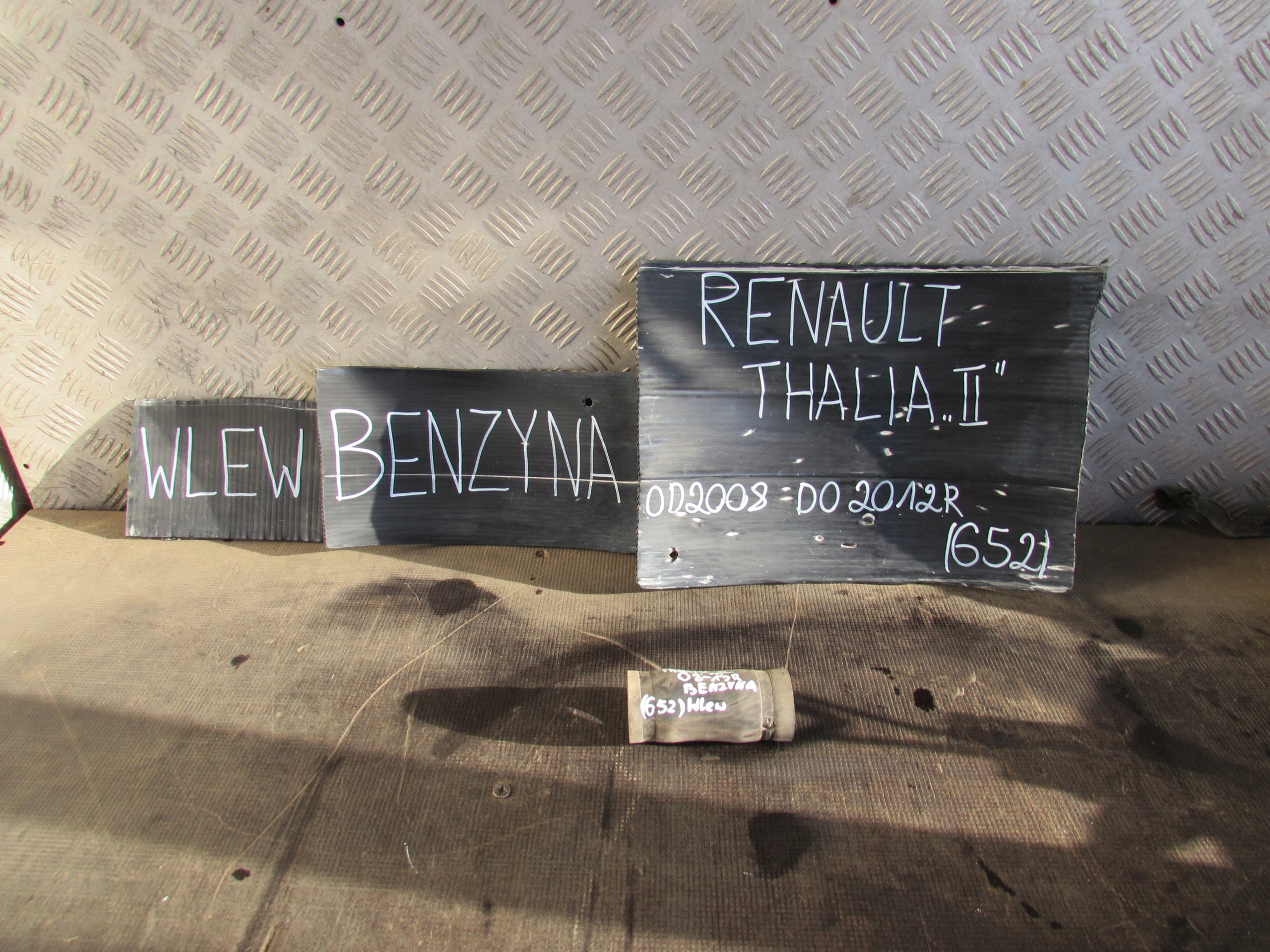 RURA WĄŻ WLEW PALIWA RENAULT THALIA II 08-12r BENZYNA