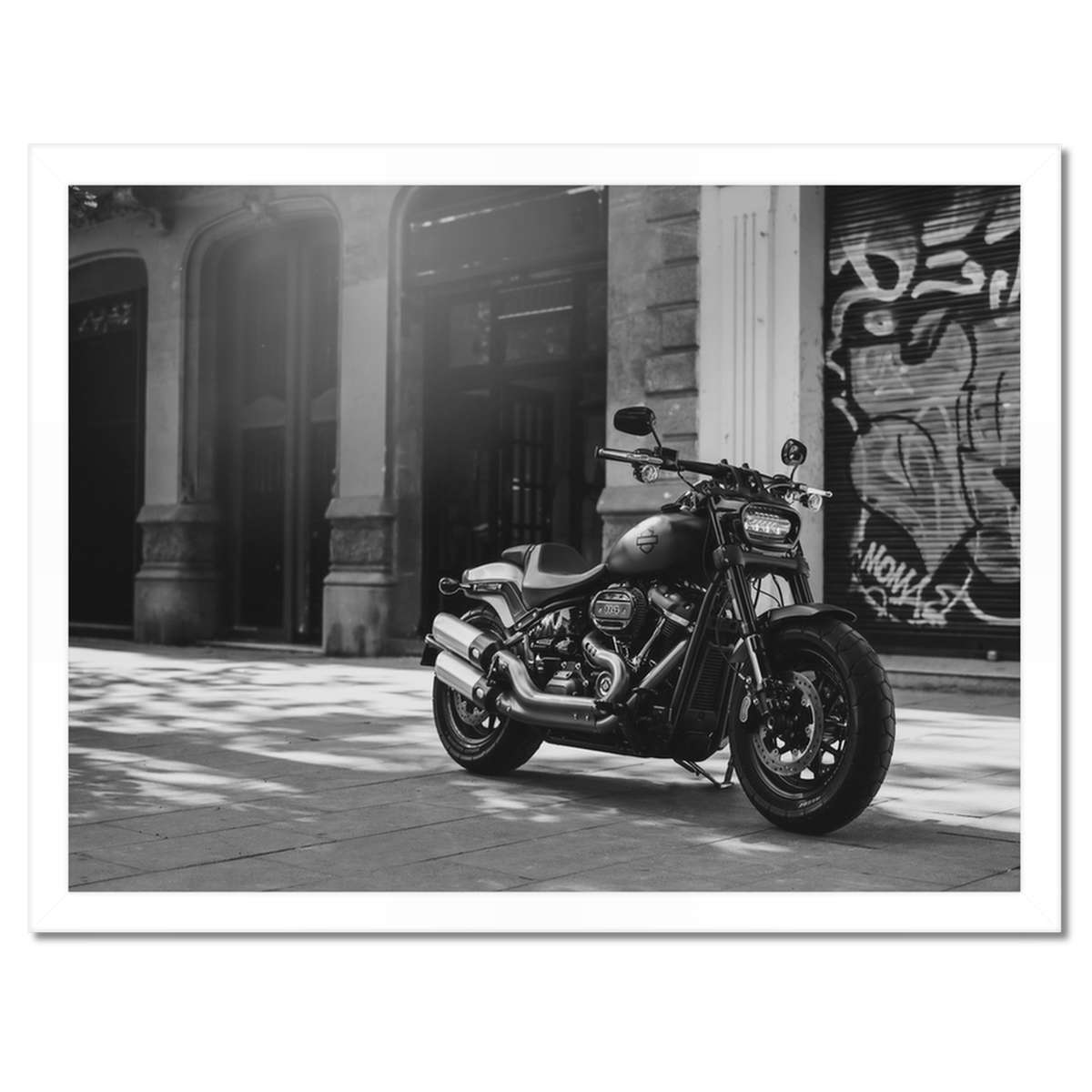 Plakáty v rámu 40x30 Harley Davidson Motocykl