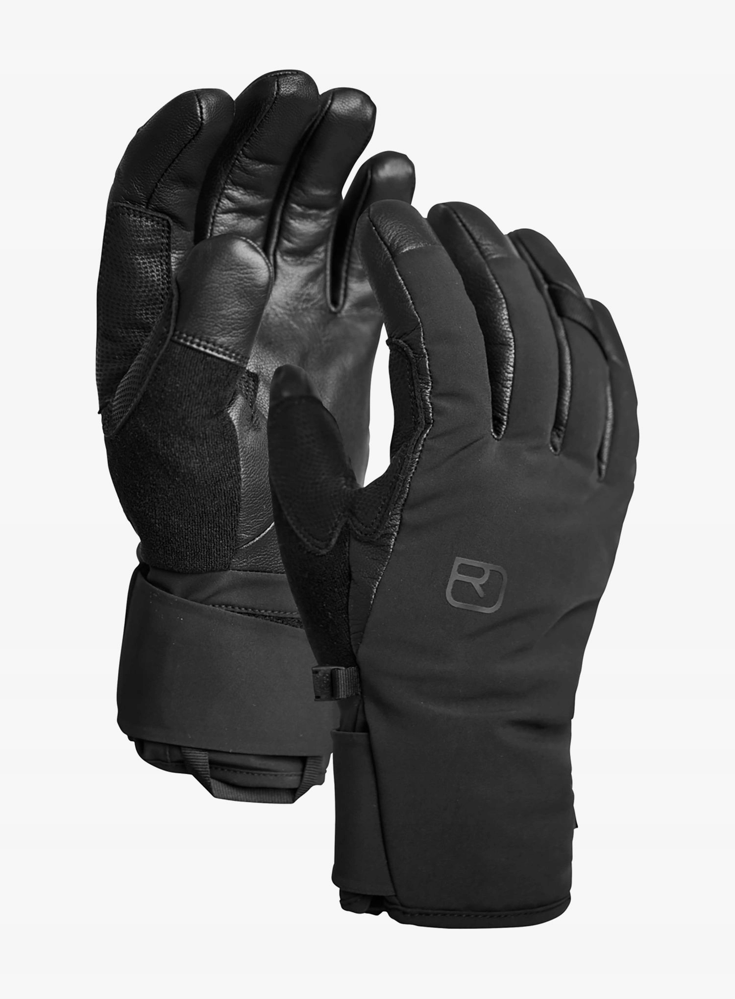 Rukavice s membránou Ortovox Merino Mountain Glove black raven/black XXL