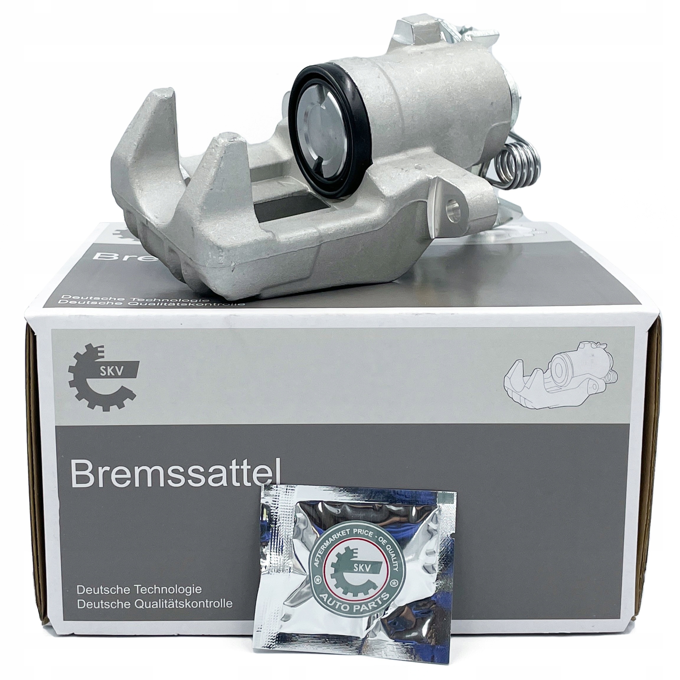 ZACISK TYŁ LEWY PRAWY VW GOLF 5 03-08 KOMPLET SKV Stan opakowania oryginalne