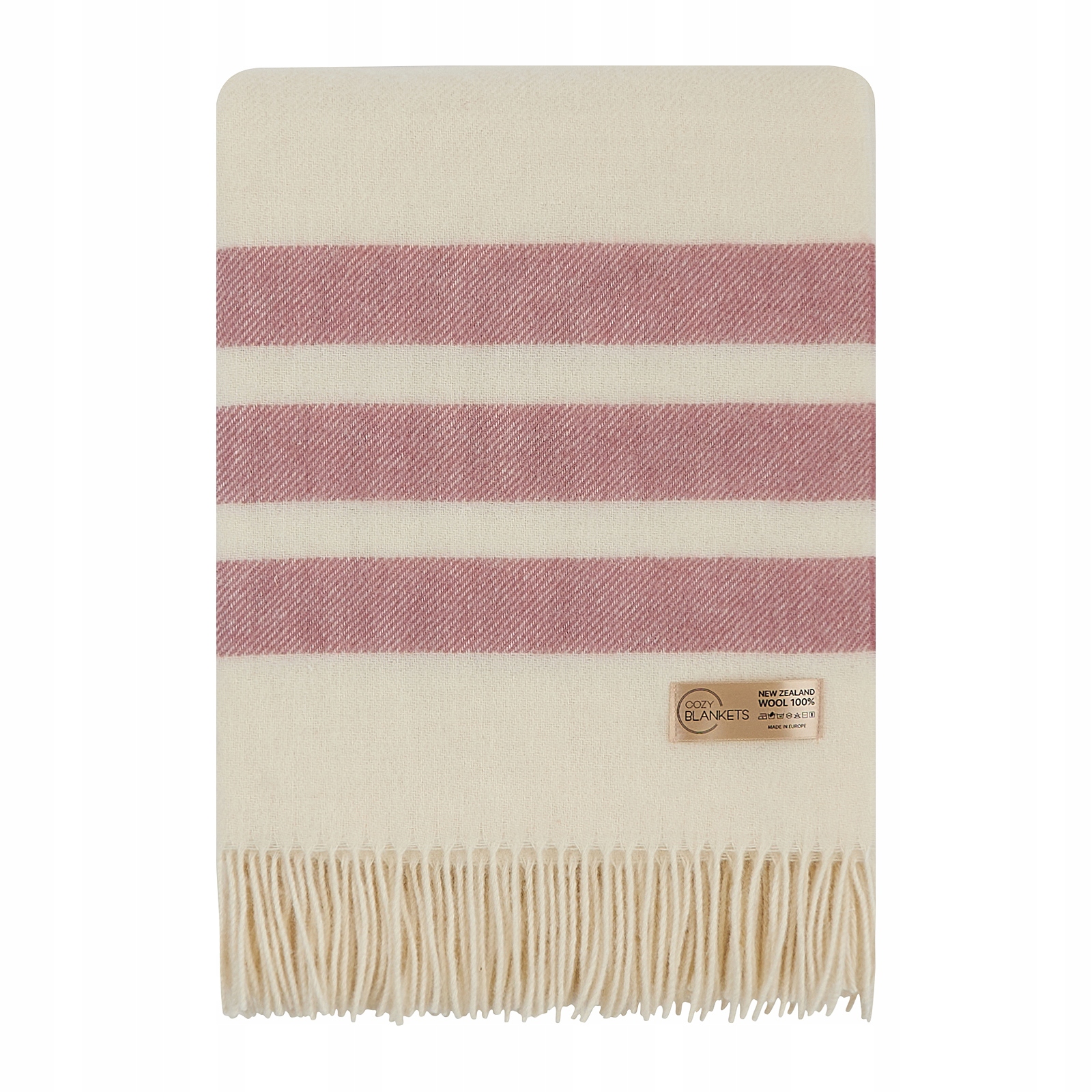 Koc Wełniany cieply miękki 100% wełna pled koce 140x200 Cozy Blankets