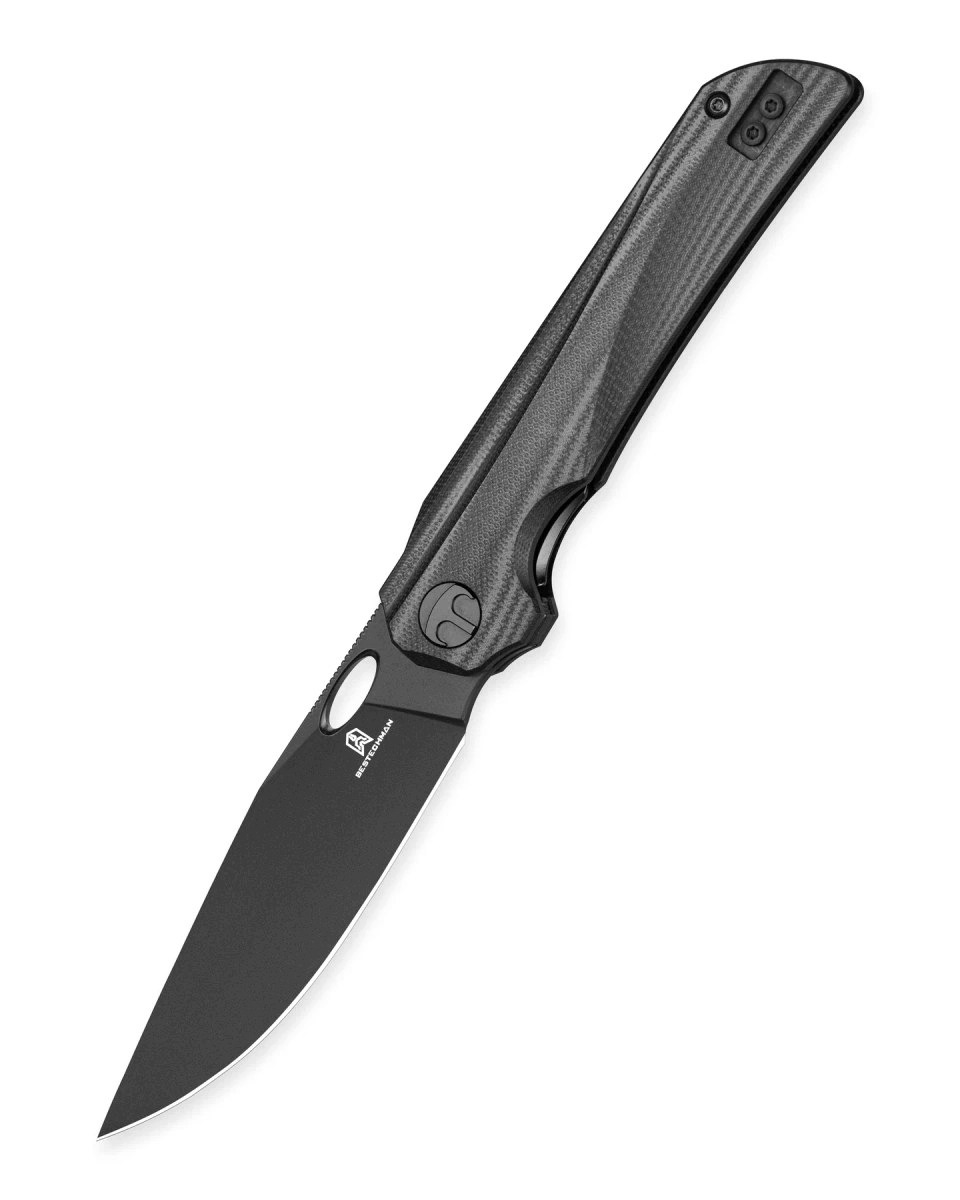 Nůž zavírací Bestechman Smuga Black G10, Black Pvd Aeb-l by (BMK22E)