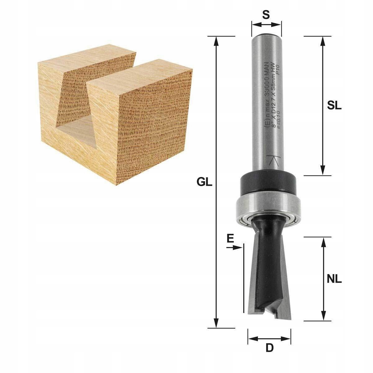 Ent European Norm Tools Ent 11706 Frez do zębów Marka Inny producent
