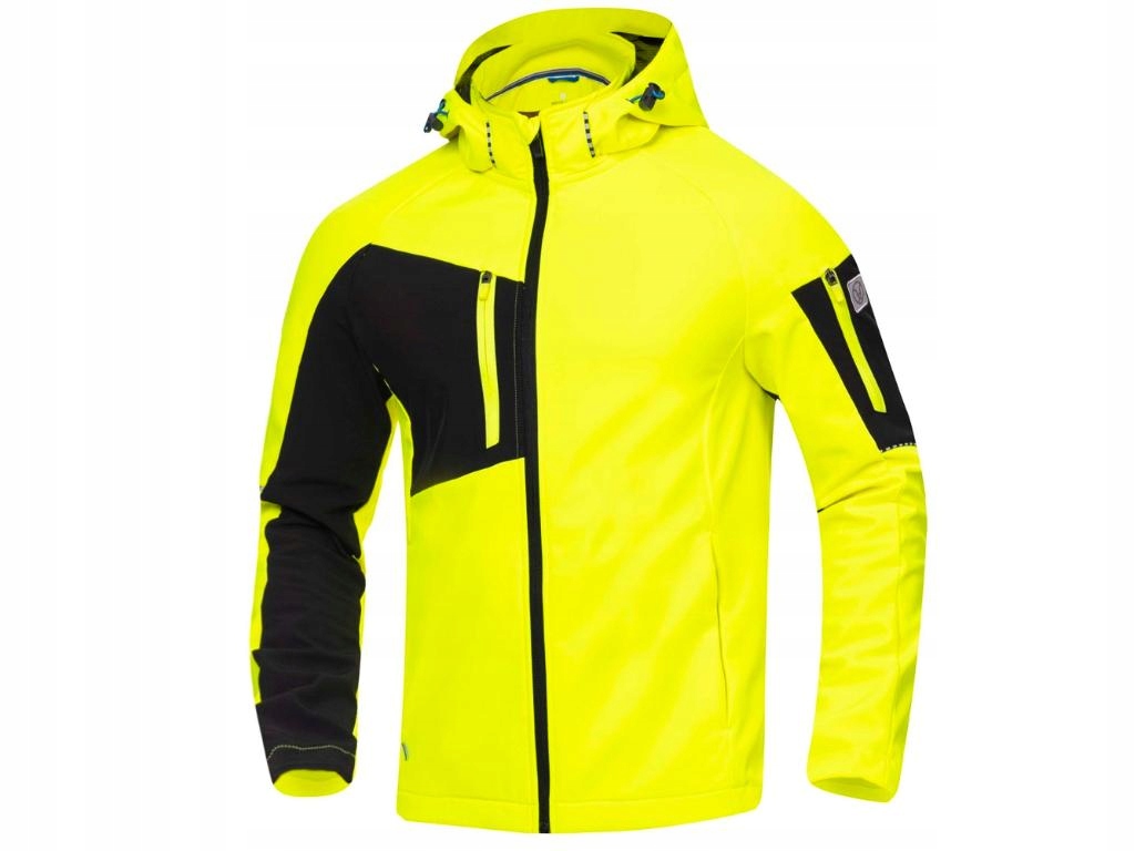 H6694 S (48) Cityconic Žlutá Softshellová Pracovní Bunda Ardon