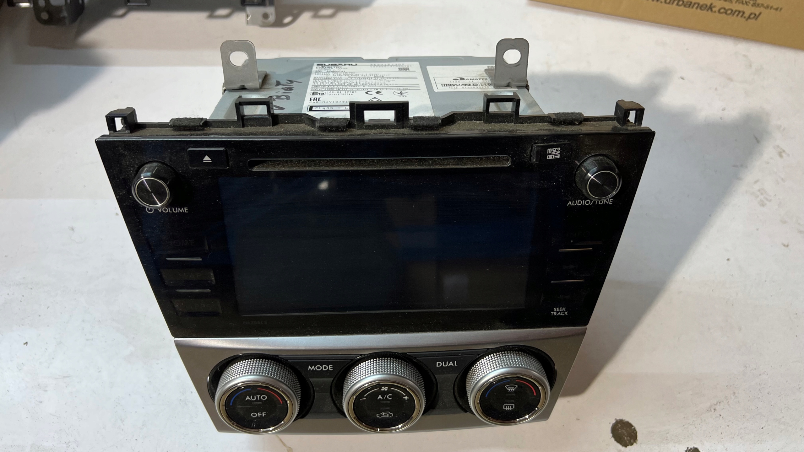 RADIO NAWIGACJA - SUBARU XV 2016-17 EUR + moduł AC