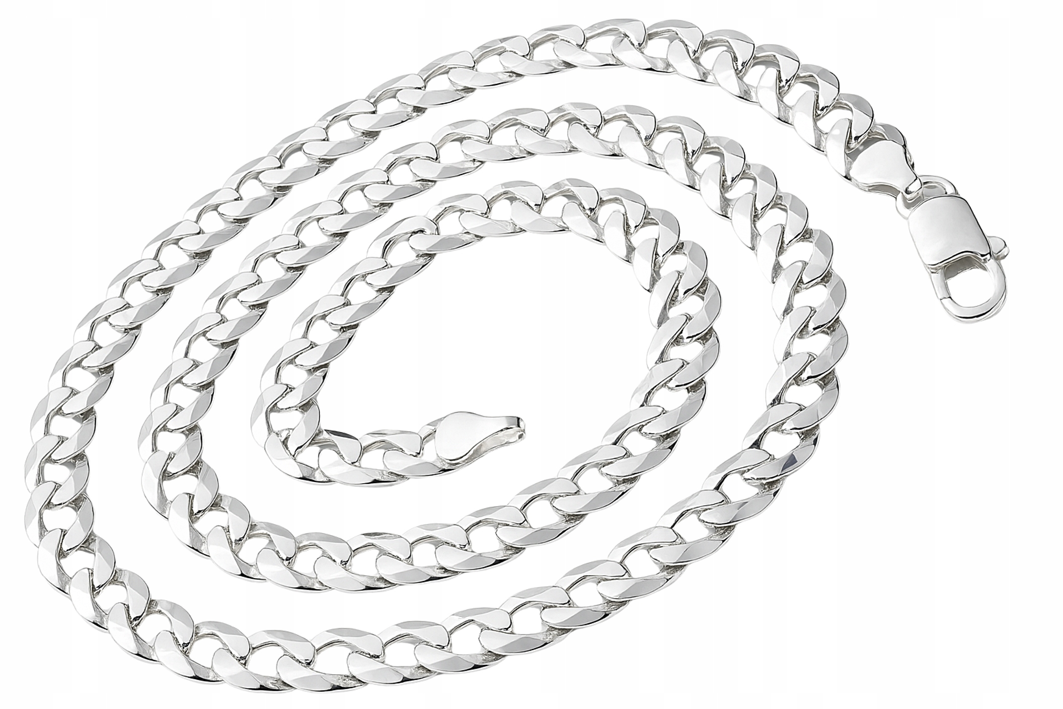 Stříbrný Řetízek Pánský 925 Pancr 55 cm Elegantní Jako Dárek Gravírování