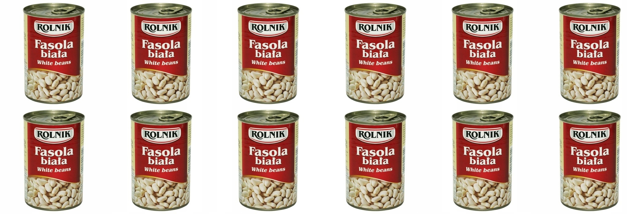 Levně 12 x 400 g Rolnik Fazole bílá Svářečka