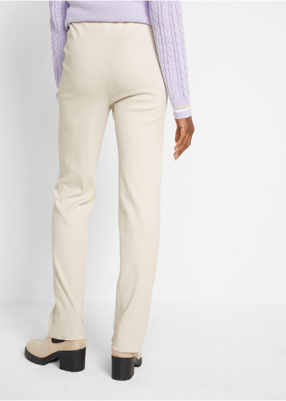 ECRU SPODNIE CIĄŻOWE Bonprix _ZT 38 Płeć kobieta