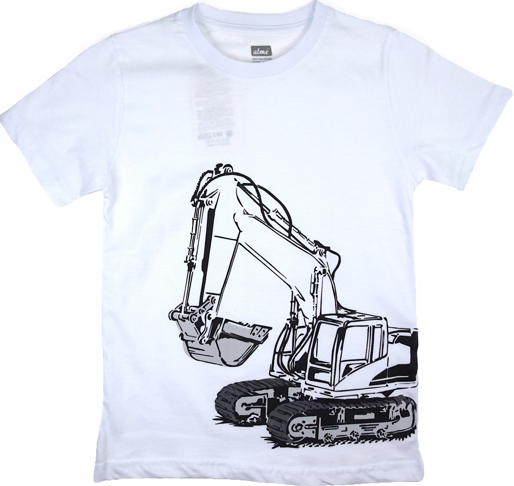 

T-shirt Chłopięcy Koszulka Bluzeczka Koparka 122