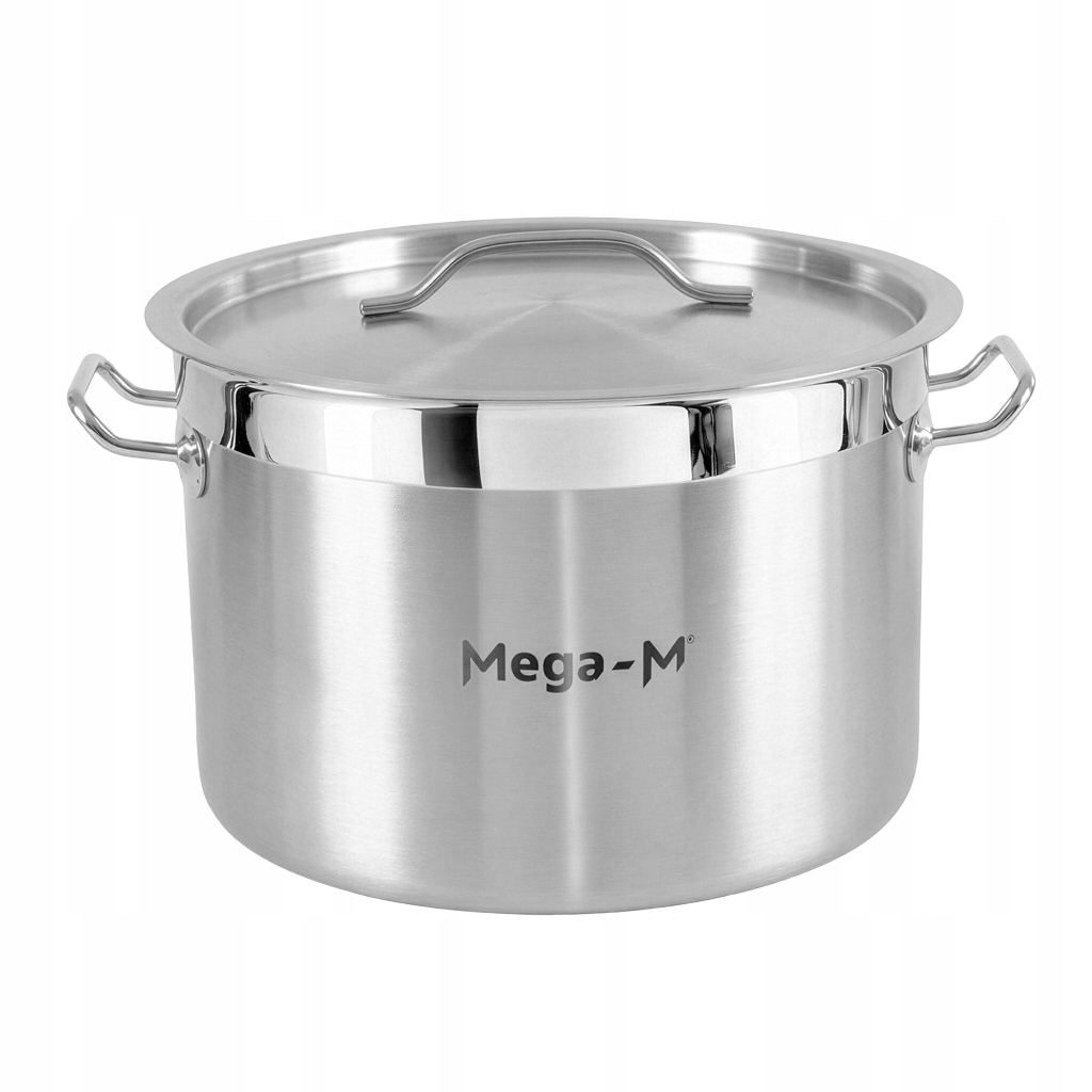 Indukční hrnec Z Nerezové Oceli 17L, průměr 32 cm s Pokličkou Pro 32 x 22 cm