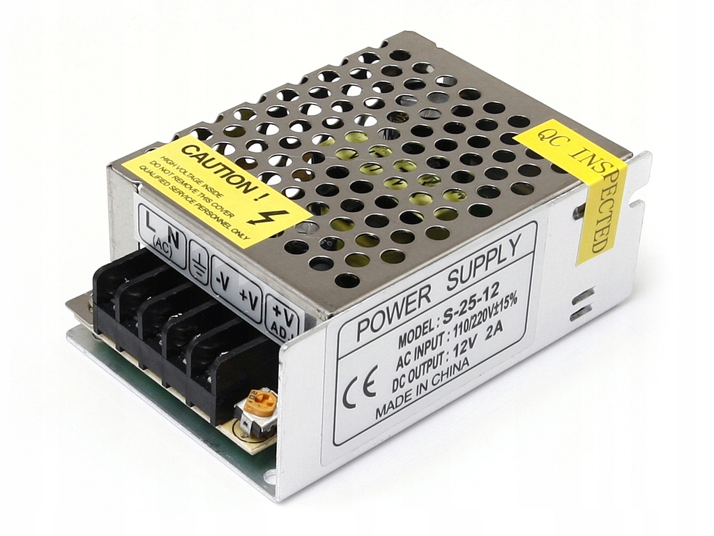 

Zasilacz modułowy do taśm Led 12V 2,1A 25W 24W