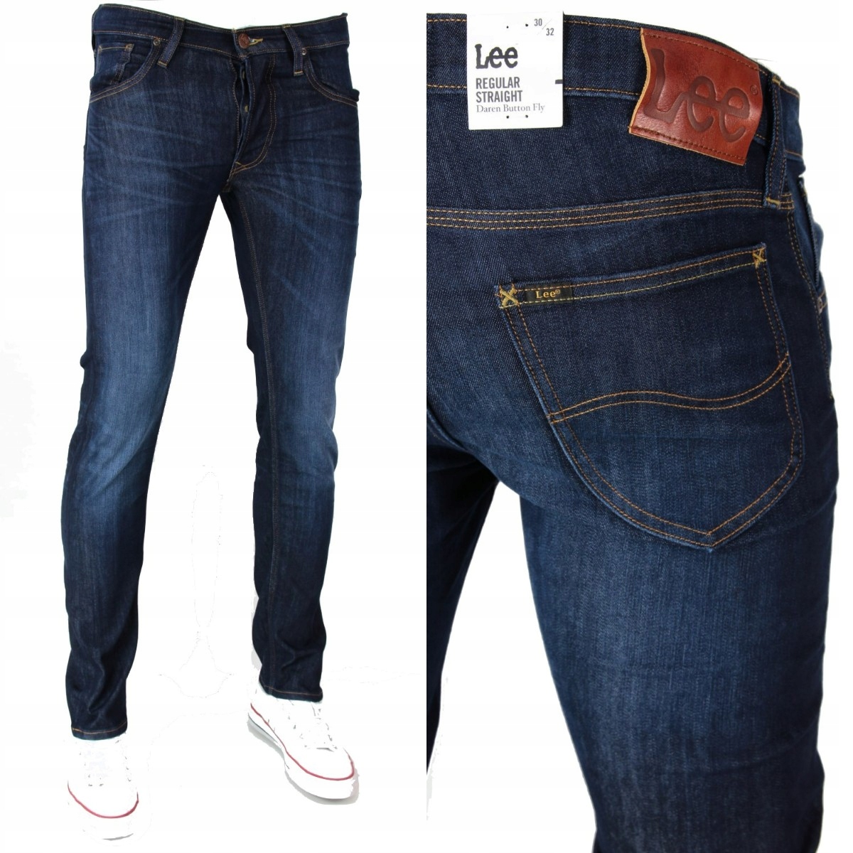 Lee Daren Jeansy Proste Reg. Straight_ W29 L32