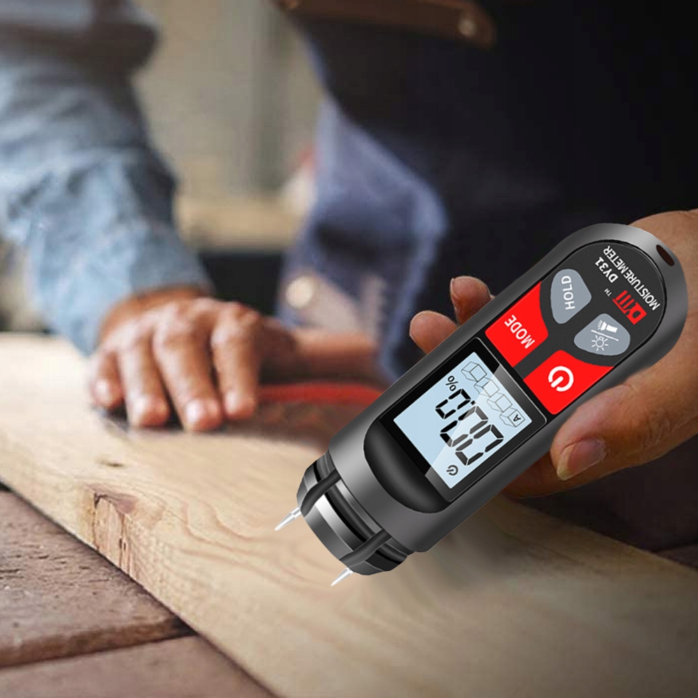 WYŚWIETLACZ LCD MIERNIK WILGOTNOŚCI URZĄDZENIE POMIAROWE POMIAR WILGOTNOŚCI Marka inna