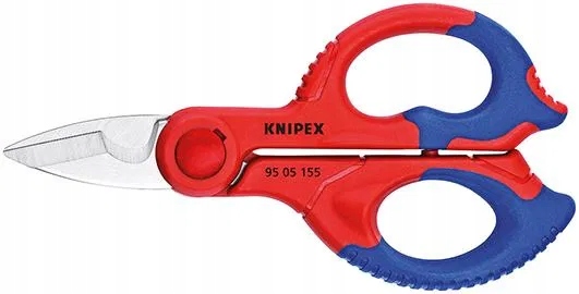 Nůžky pro elektrikáře, 155 mm, 95 05 155 Sb, Knipex