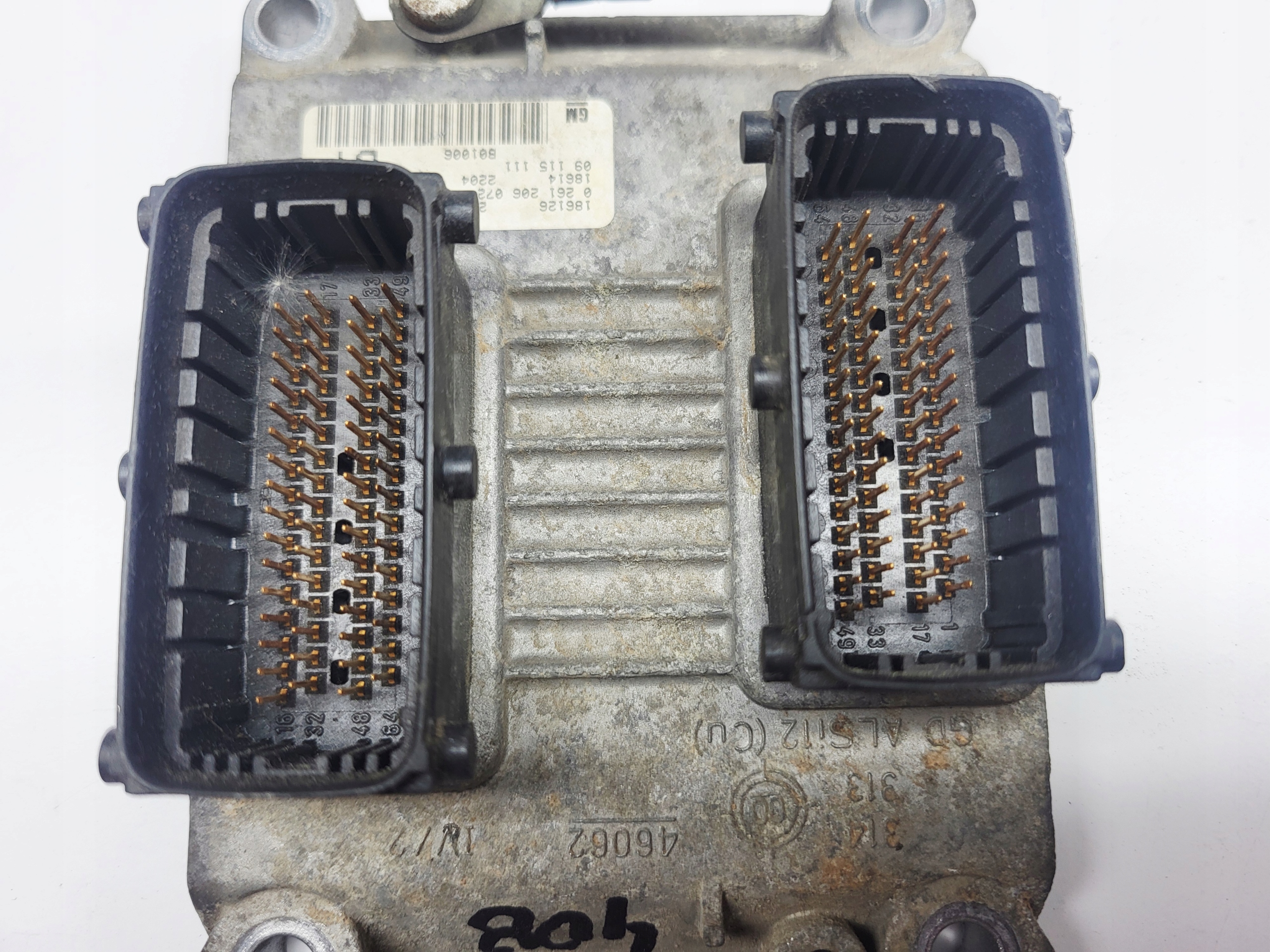 computer control unit of the engine Opel CORSA C 1.0 12V 0261206072 09115111BY