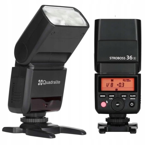 QUADRALITE Stroboss 36 Lampa błyskowa do NIKON