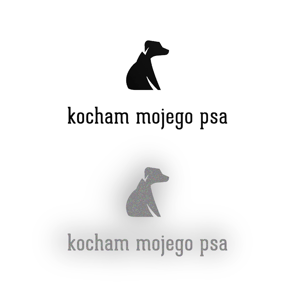 KOCHAM MOJEGO PSA W02 - Naklejka na samochód na auto ODBLASKOWA| HOLOGRAM